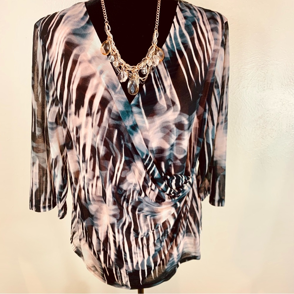 Wrap Blouse XL Jennifer Lopez